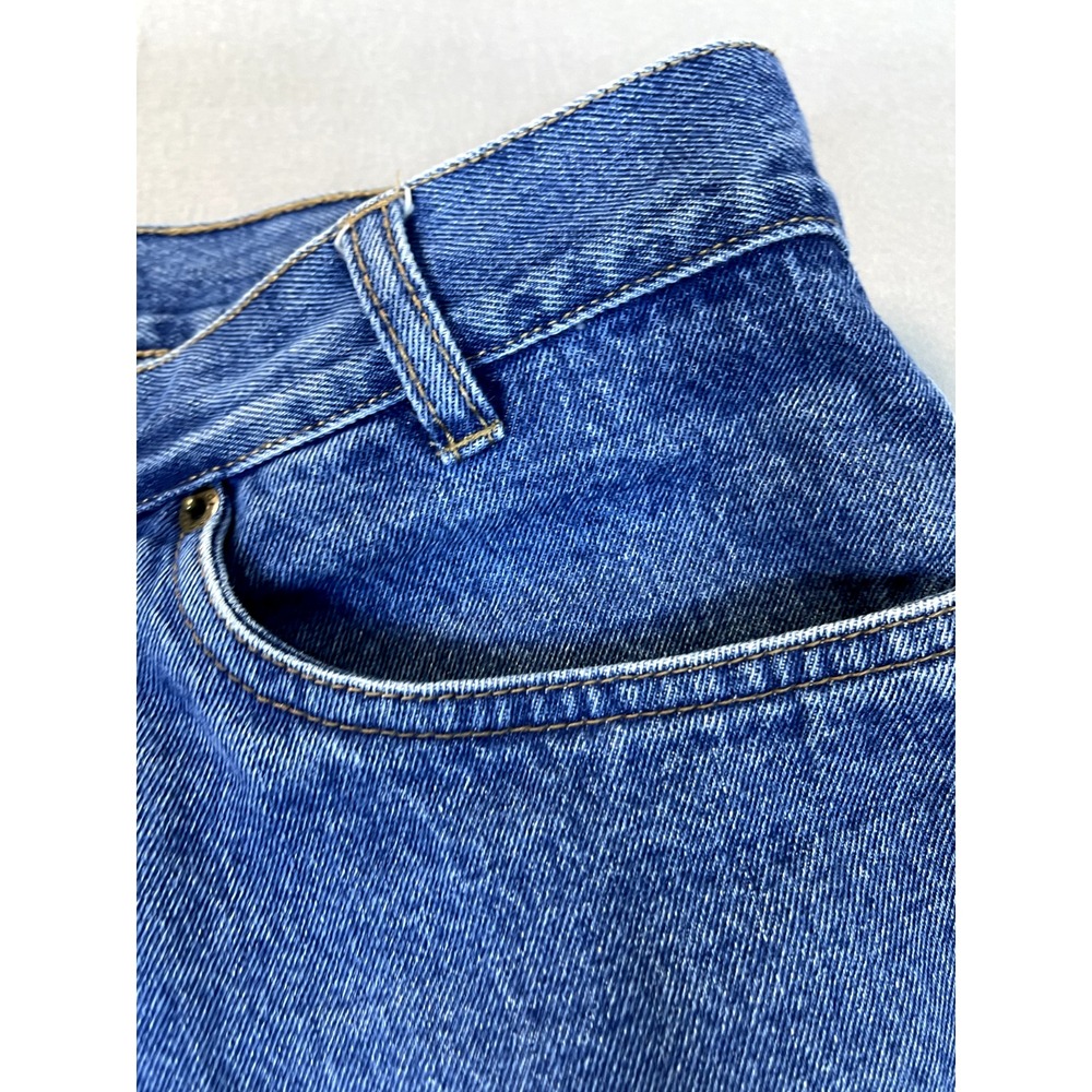 Pendleton‎ Jeans 12P Petite Womens High Waisted Straight Leg Zip Up Denim Mom - Picture 9 of 15